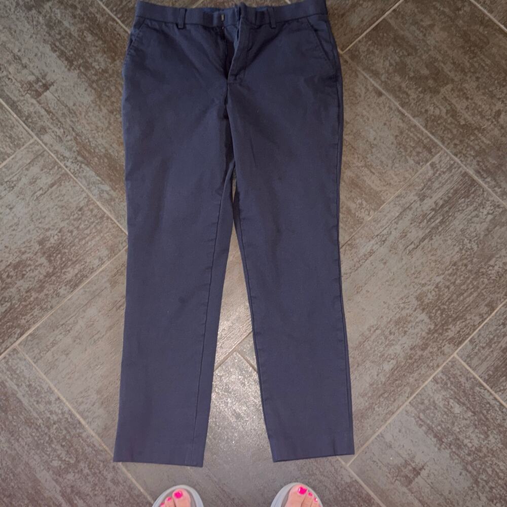 Express Mens Black Dress Pants. Slim fit. 30x34